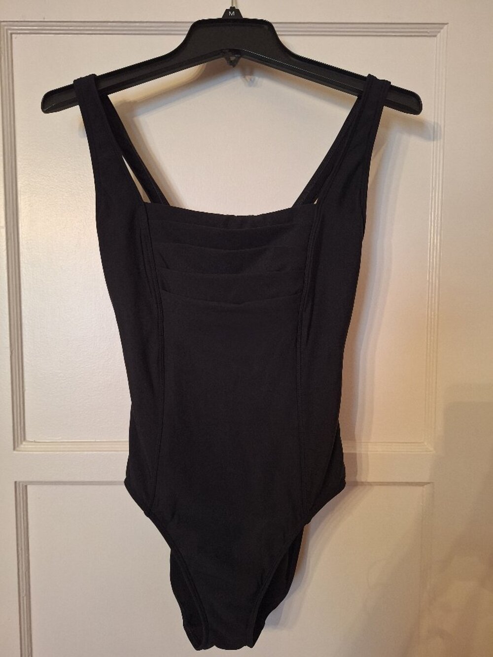 ShapeFX black one piece swimsuit